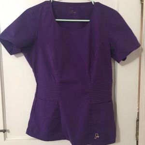 Jaanuu Small Purple Scrub Set